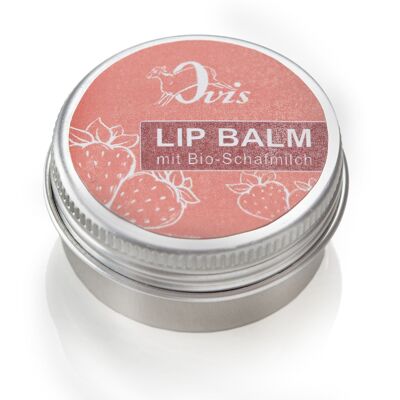 Ovis Baume à Lèvres Fraise 15 g emballé