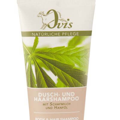 Ovis shower and hair shampoo hemp oil 200 ml
