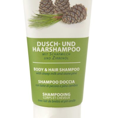Zirmquell shampoo doccia e capelli pino cembro 200 ml