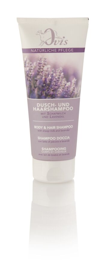 Ovis shampooing douche et cheveux lavande 200 ml