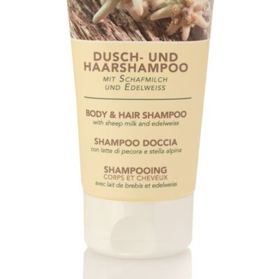 Shampoo doccia e capelli Ovis Edelweiss 200 ml
