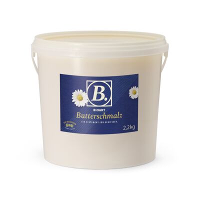 B.Clarified butter 2.2 kg bucket organic