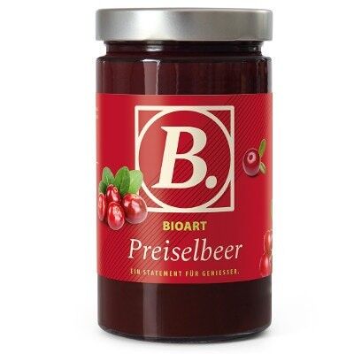 B. Leichtkonfitüre Preiselbeere 750g bio