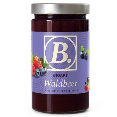 B. Light jam wild berries 750g organic