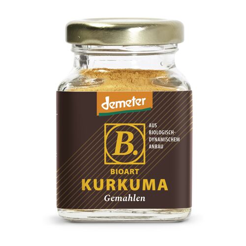 B. Kurkuma gemahlen 30g bio, demeter