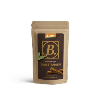 B. Bâtons de cannelle de Ceylan 20g bio, demeter