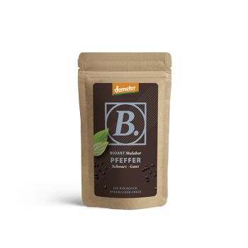 B. Malabar poivre noir entier 40g bio, demeter