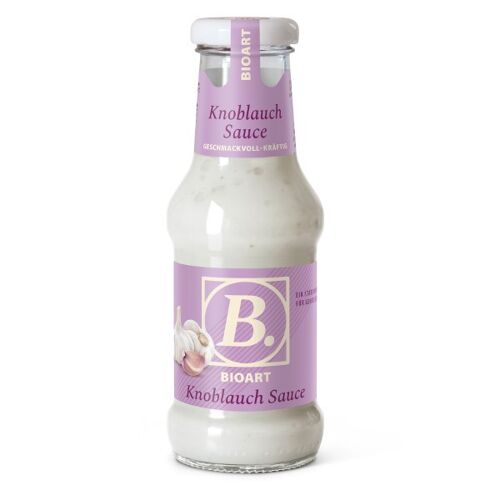 B. Knoblauch Sauce 250ml bio