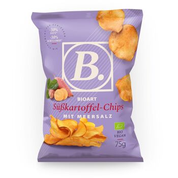 B. Chips de patates douces au sel de mer 75g bio