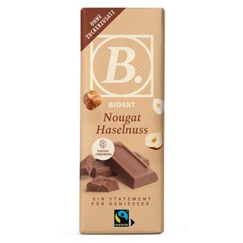 B. Chocolat Nougat Noisette 50g bio, FT-Cert.