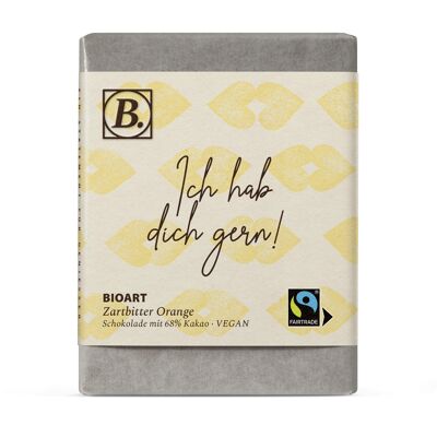 B. Chocolate I like you 70g organic, FT-Cert