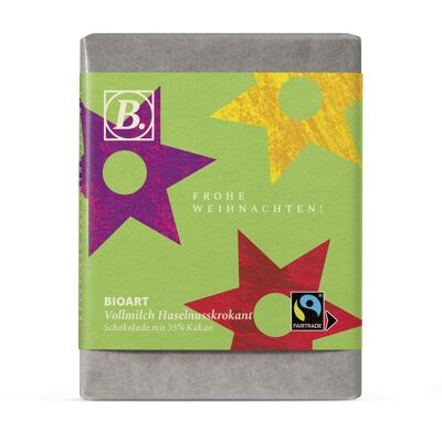 B. Étoiles de Noël au Chocolat 70g bio, FT-Cert.