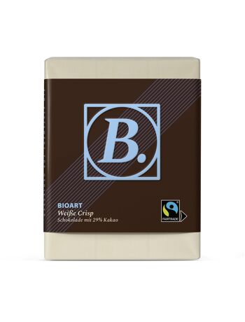 B. Chocolat Blanc Croustillant 70g bio, FT-Cert.