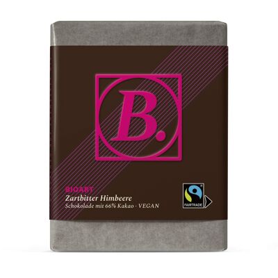 B. Chocolat Noir Framboise 70g bio, FT-Cert.