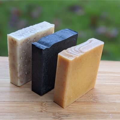 Natural Soap Bundle with Shea + Mango Butter