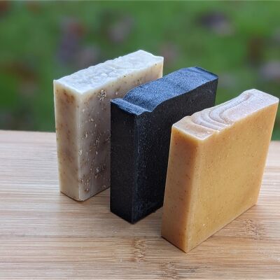 Natural Soap Bundle with Shea + Mango Butter