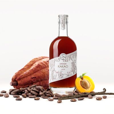 Leipzig cocoa liqueur bottle 500 ml 34% vol