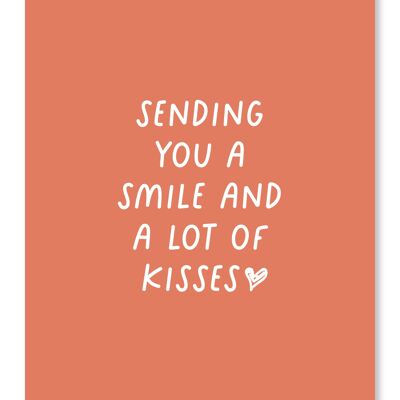 Kaart Sending you a smile