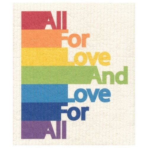 Dishcloth Pride All for love