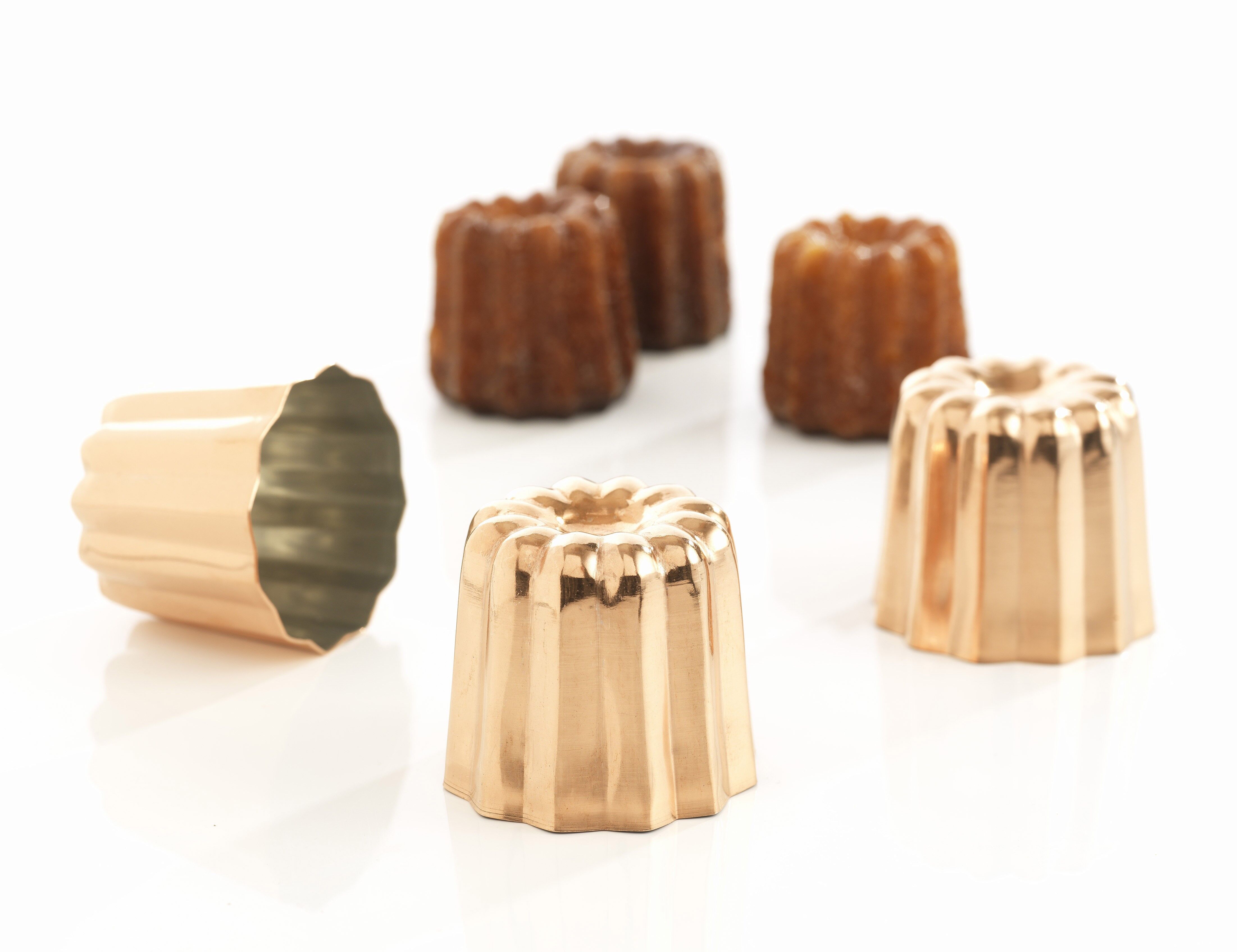 Stampo canelé rame 55mm