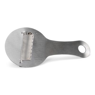 Stainless steel truffle grater