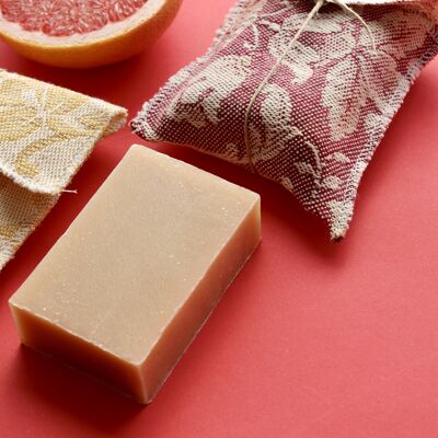 Jasmine soap with red clay