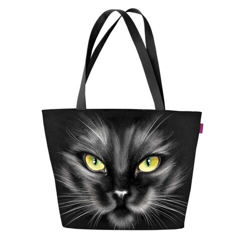 Borsa A Tracolla Nera In Canvas Linea Holiday Bertoni