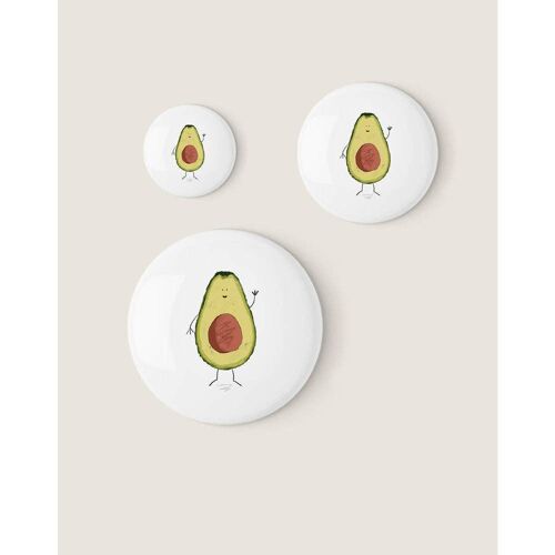 Avocado Pin Badge , SKU011