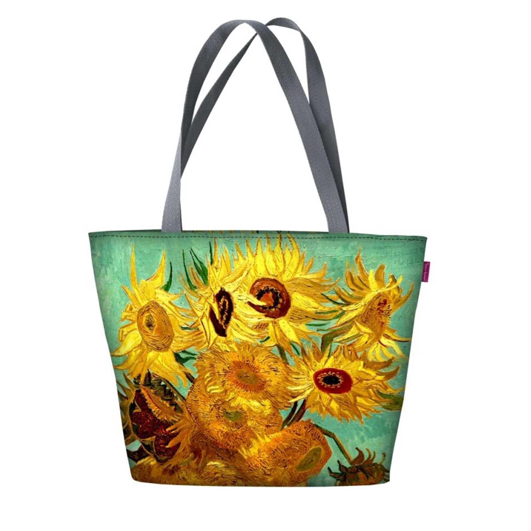Borsa A Tracolla Girasoli En Toile Linea Holiday Bertoni