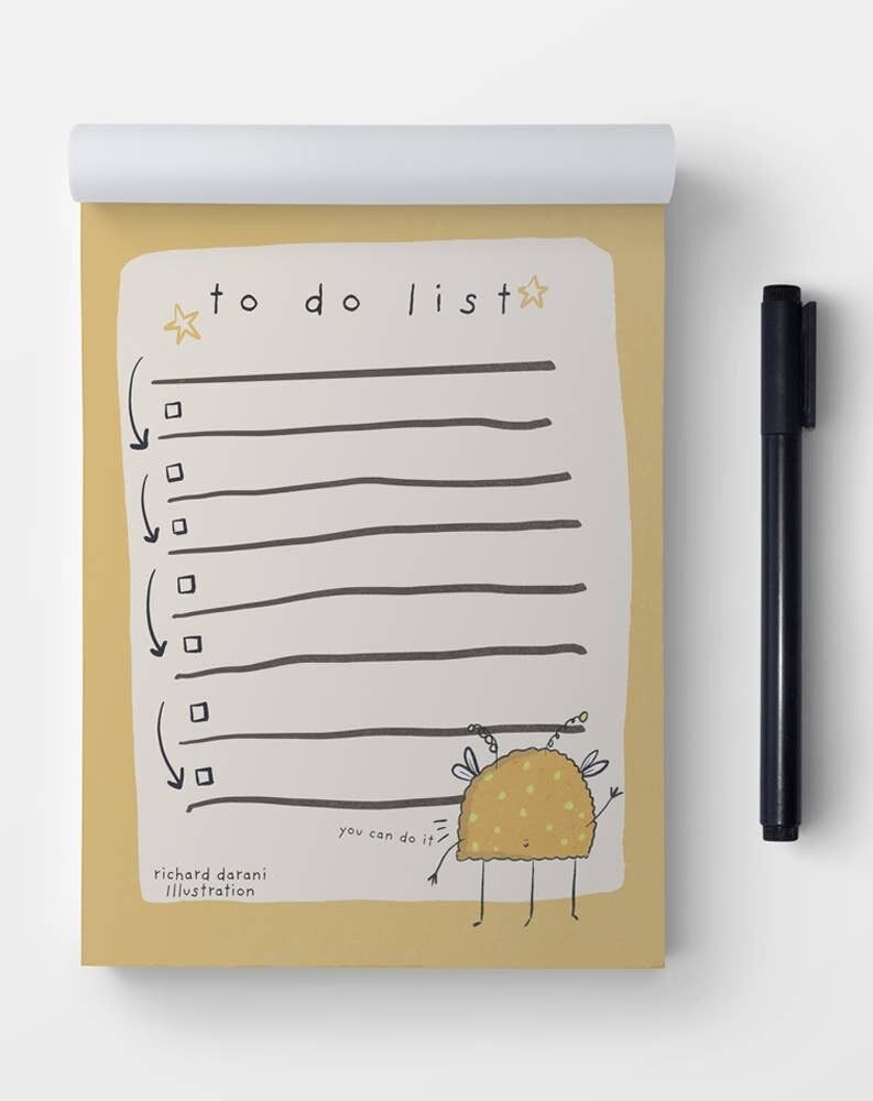 Bloc de notas Little Monster To-Do List, SKU081