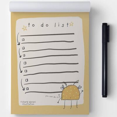 Bloc de notas Little Monster To-Do List, SKU081