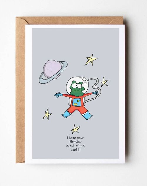 Out of this world Card , SKU085