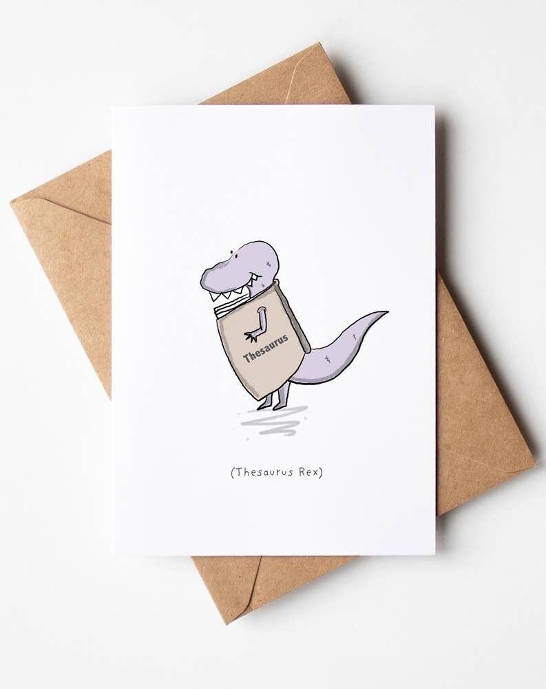 Thesaurus Rex-Grußkarte, SKU107