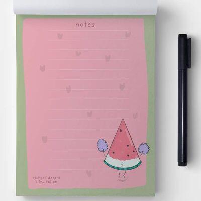 Watermelon Notepad , SKU108