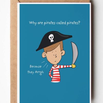 Why are Pirates called Pirates Card , SKU112
