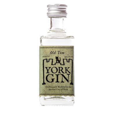 York Gin 5cl Miniatures - York Gin Old Tom - 42.5% - Case of 20