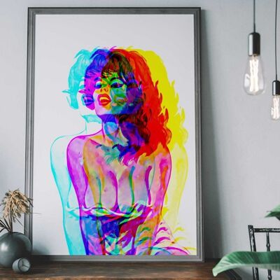 3DD - Wall Art Print