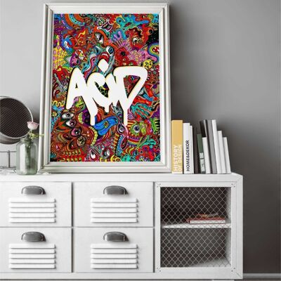 ACIDE - Impression d'art mural