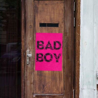 Bad Boy - Wall Art Print