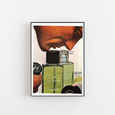 Chanel für Männer - Kunstdruck auf der Wand