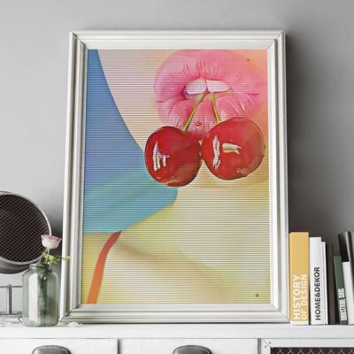 Cherry On Top - Wall Art Print