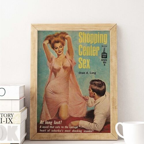 Shopping & Sex - Wall Art Print