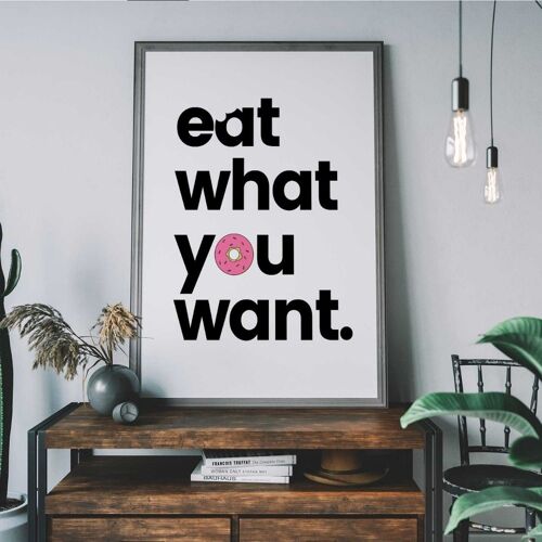 Eat Everything - Wall Art Print