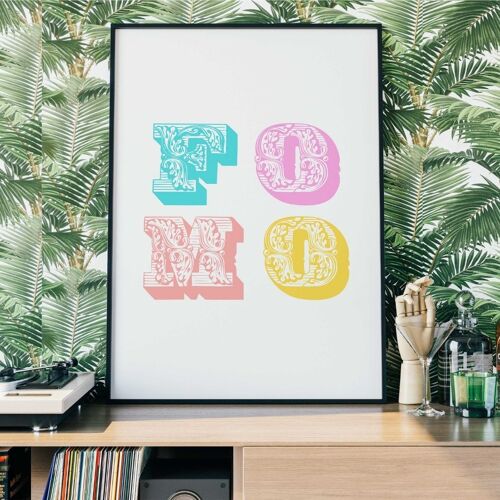 FOMO - Wall Art Print