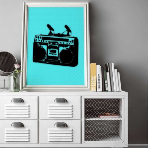 Ghetto '86 - Wall Art Print