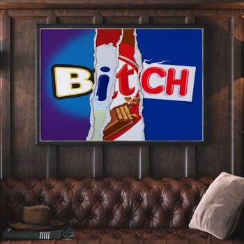 Bitch Bar-Wall Impression artistique 1