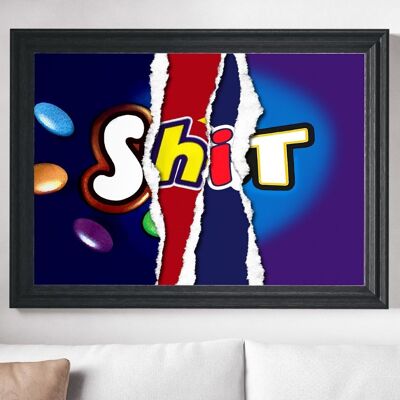 S**t-Wall Art Print