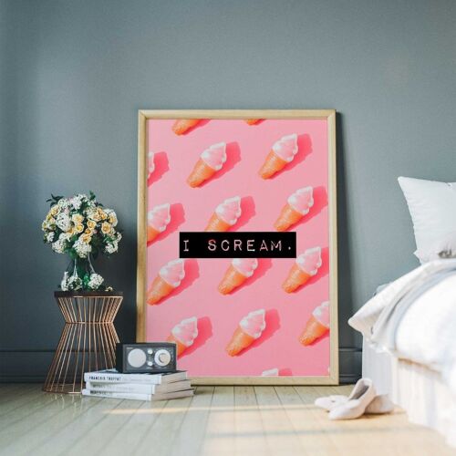 I Scream - Wall Art Print