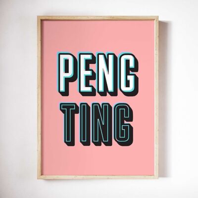 Peng Ting - Impresión de arte de pared