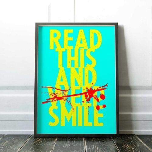 Read This - Wall Art Print